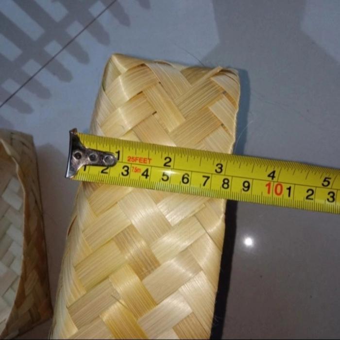New- besek bambu 20x20 sepasang