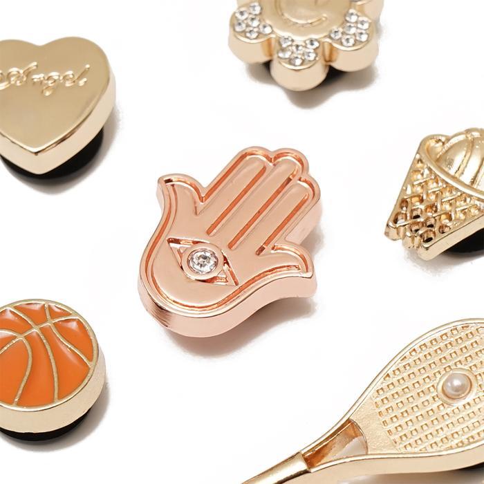 GOLDEN METAL JIBBITZ CHARM