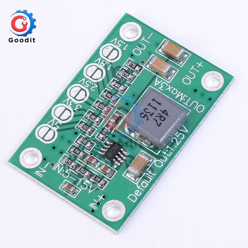 Dc Dc Step Down Power Ule 5-16V To 1.25V/1.5V/1.8V/2.5V/3.3V/5V Unrsal Adjustable Buck Voltage