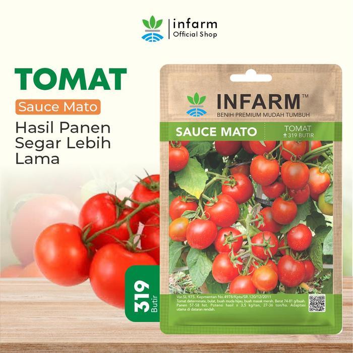 INFARM - BIBIT BUAH TOMAT BENIH BUAH BIBIT TANAMAN TOMAT SAMBAL BENIH TOMAT BENIH SAYUR TOMAT BENIH