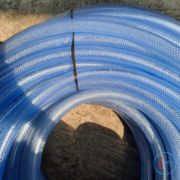 Selang Benang 1 inch Crystal / Selang Air 1 inch Benang Crystal