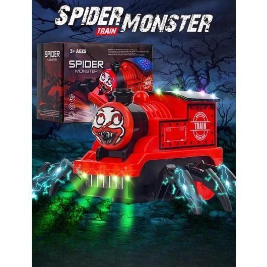 Traxxas Toys - Mainan Kereta Choo Choo Charles Monster Train Doraemon Koleksi Bergerak Lampu Baterai