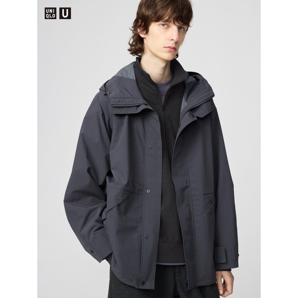 Uniqlo BLOCKTECH Jaket Parka Utilitas
