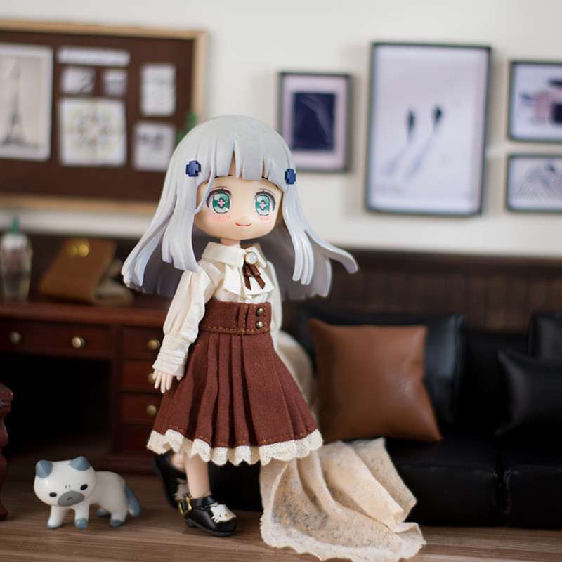 NEW Ob11 Doll Clothes Roman Holiday Set Doll Skirt European Style Clothes For Ob11,Obitsu11,Molly,