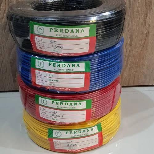 Kabel Listrik Tunggal Serabut NYAF 0.75 0,75 Kualitas Bagus