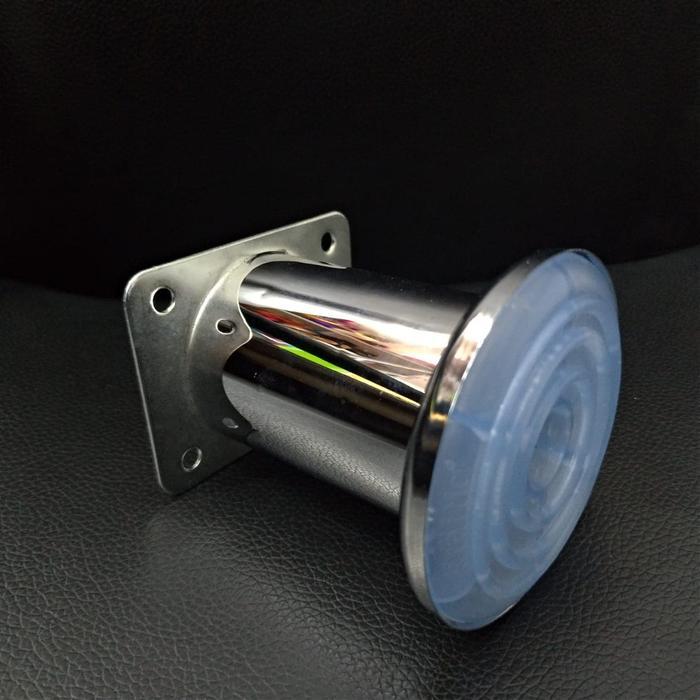 Kaki Sofa Kaki Tabung / Menara / Silinder Kaki Stabil Stainless Kaki Meja Lemari Rak Kursi Tinggi