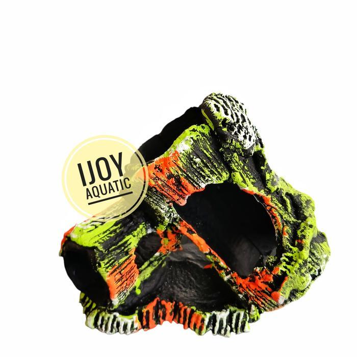 Hiasan akuarium RUMAH IKAN BESAR dekorasi akuarium