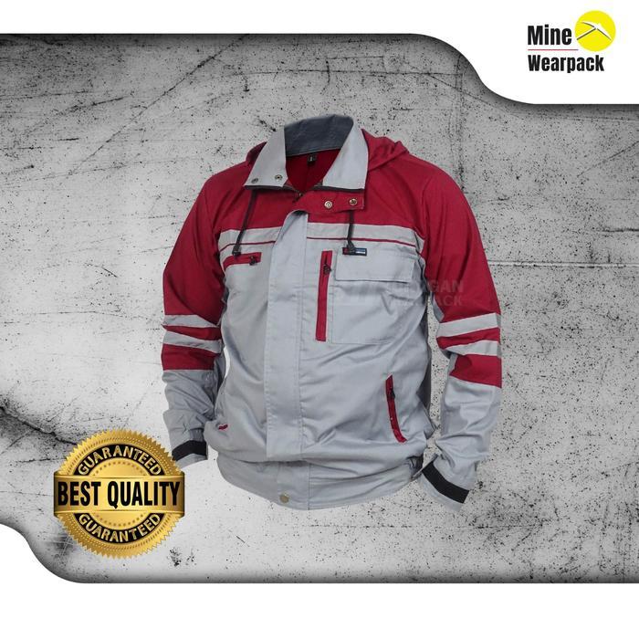 Safety Hoodie Scotlight Werpack Seragam Kerja Proyek Engineer Tambang