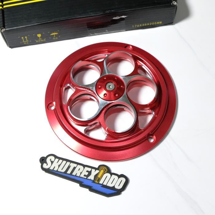 Cover Fan Spinner Red Vespa Sprint Primavera S LX