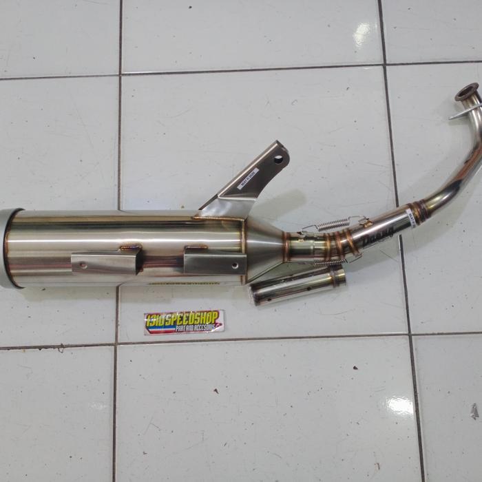 Knalpot Daeng Tsukigi Full Stainliess Beat Fi 2020