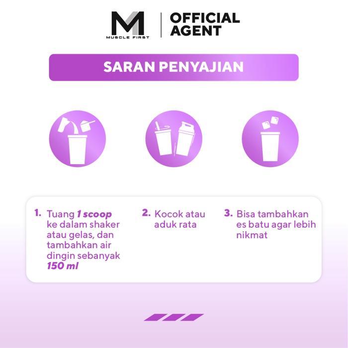 Ready Muscle First M1 M 1 Pro Isolate 2 Lbs Whey Protein Isolate Bpom Halal Best Quality