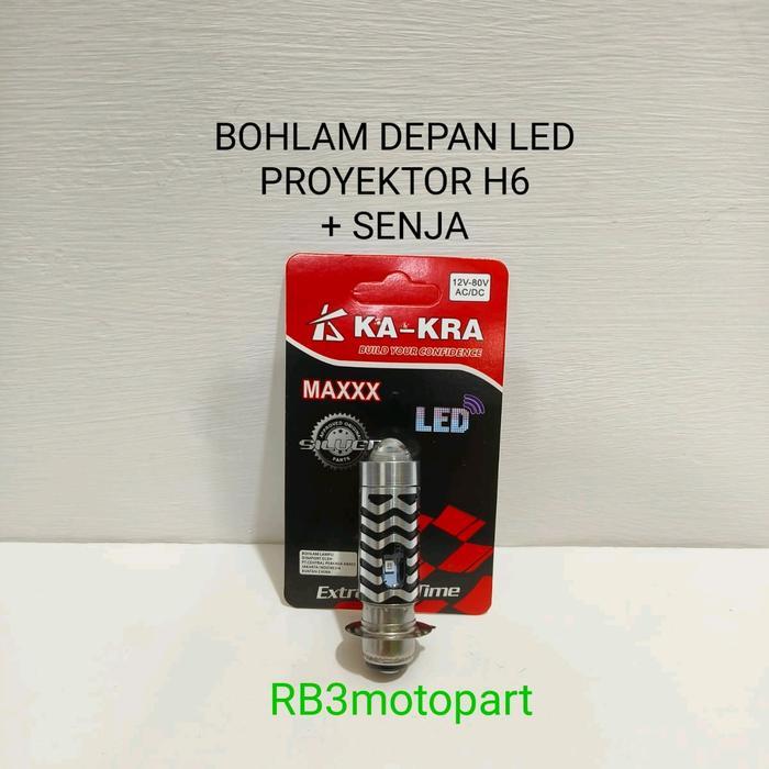 Sale Bohlam Depan Led Proyektor H6 + Senja Pro 2 Warna Ka-Kra