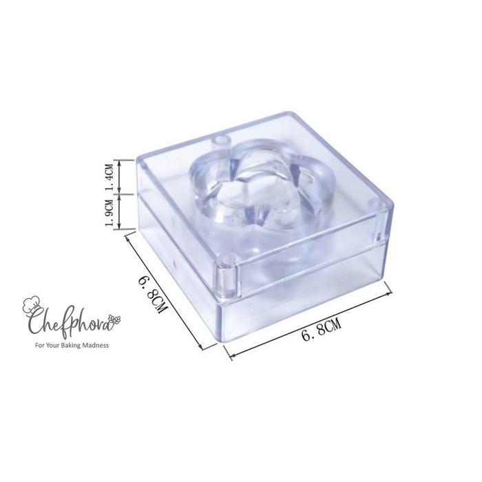 Cetakan Kue Nastar Taiwan Wagashi Mochi Kue Kering Bunga Sakura 35gr