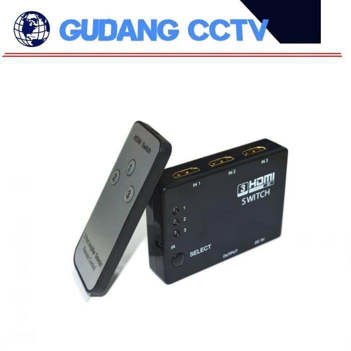 New Hdmi Switcher 3 Port + Remote