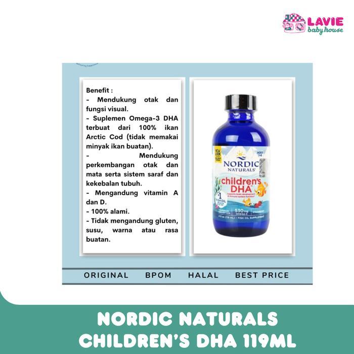 NORDIC naturals childrens DHA 119ml- Sirup Anak