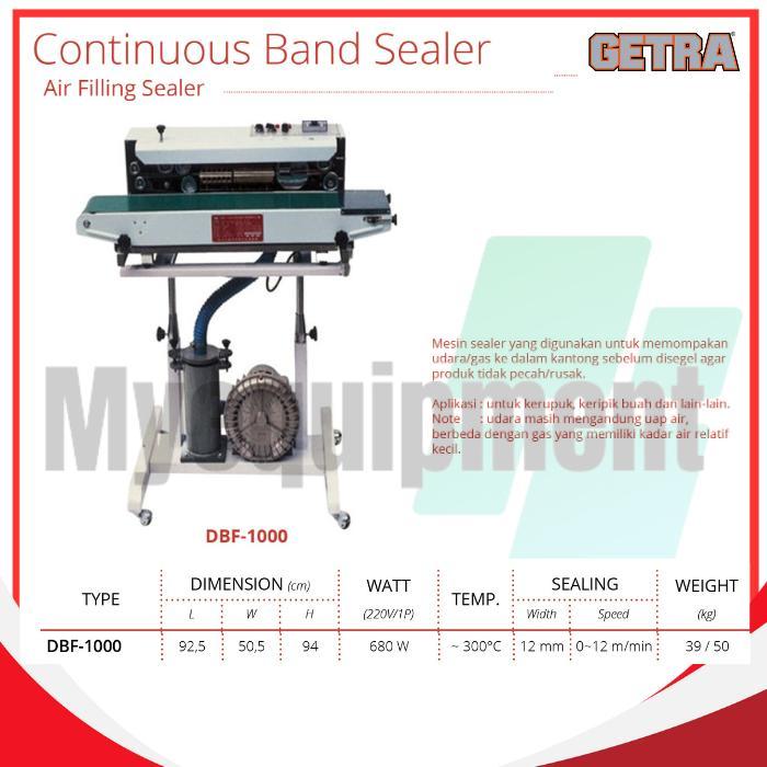 DBF-1000 AIR FILLING SEALER PENGISI UDARA GETRA DBF-1000
