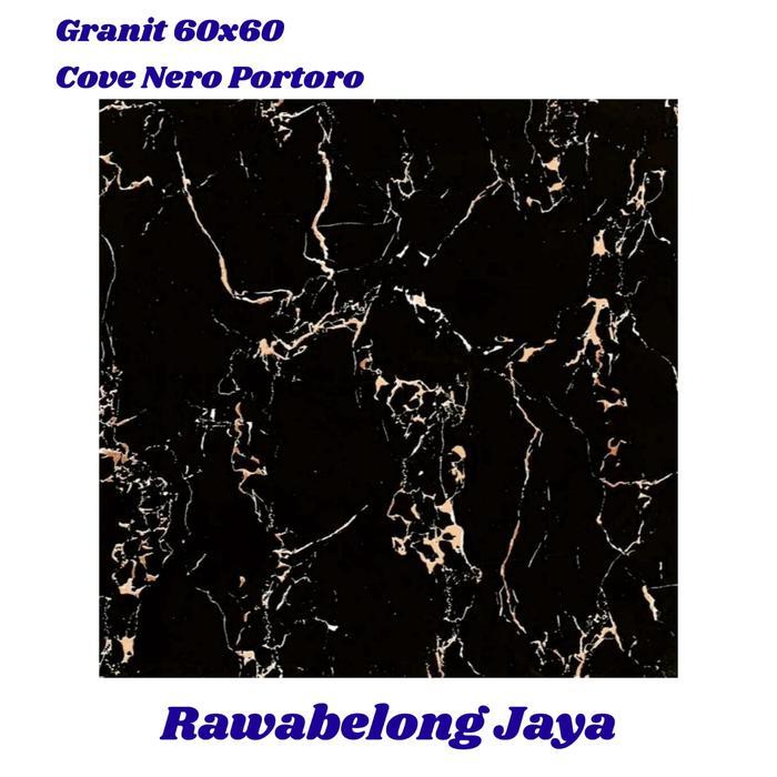 Granit 60x60 Cove Nero Portoro