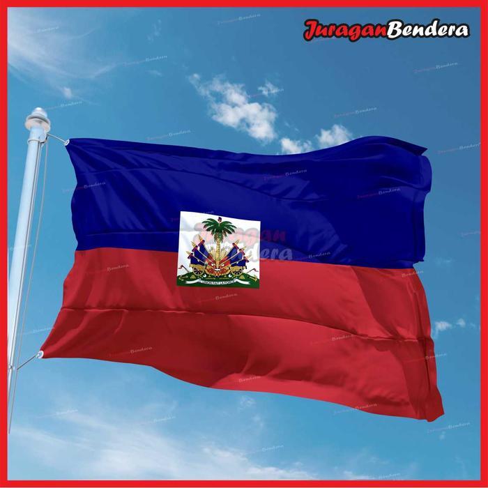 TERLARIS Bendera Negara Haiti / Haitian Flag READY STOCK