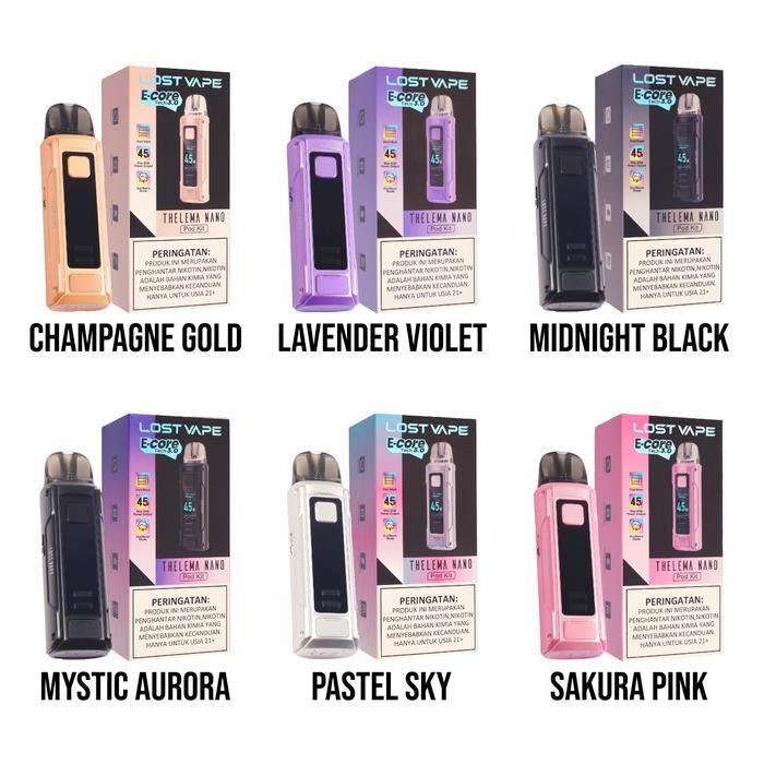 THELEMA NANO POD KIT 45W 1400MAH AUTHENTIC BY LOSTVAPE
