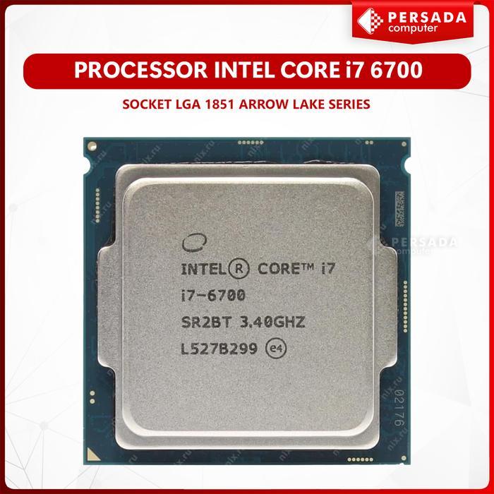 Processor Intel Core i7 6700 + Fan Intel I i7-6700 LGA 1151 Skylake