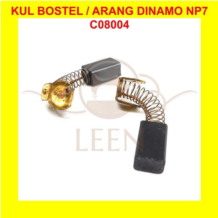 Arang Dinamo / Kul Bostel Boster / Carbon Brush NP7A NP-7A Dinamo Mesin Jahit Karung Portable LEEN