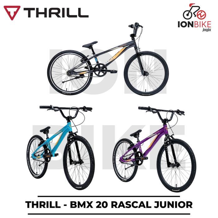 SEPEDA BMX 20 THRILL RASCAL JUNIOR FRAME ALLOY RINGAN TERBARU MURAH ALLUMUNIUM LOMBA KOMPETISI