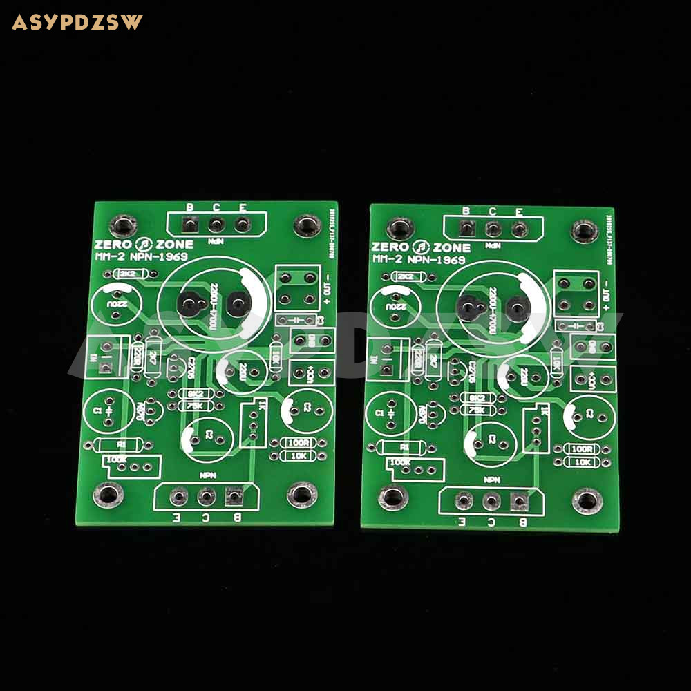 2 Ch Atom Jlh1969-Npn Single-Ended Class A Power Amplifier Pcb/Diy