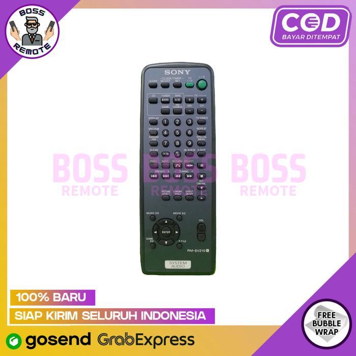 Remote System Audio Dvd Sony Rm-Sv210 Original
