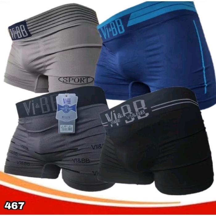 mguf- Terlaris...3 Pcs Celana Dalam Pria Boxer V.Bb/Boxer Pria/Celana Dalam Model Boxer