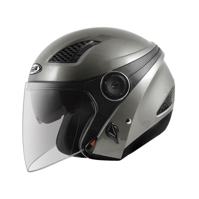 yng9- Helm Zeus Zs 610 Dark Silver