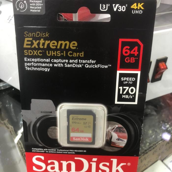 kemgraf- Memory Sandisk Extreme Sdhc 64Gb - Sandisk Sdhc Extreme