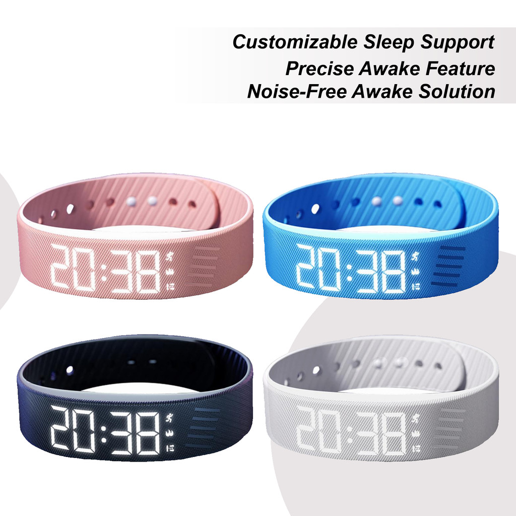 Alarm Watch Alarm Bracelet Digital Watch With Alarm Vibrating Alarm Clock Digital Watch Silent