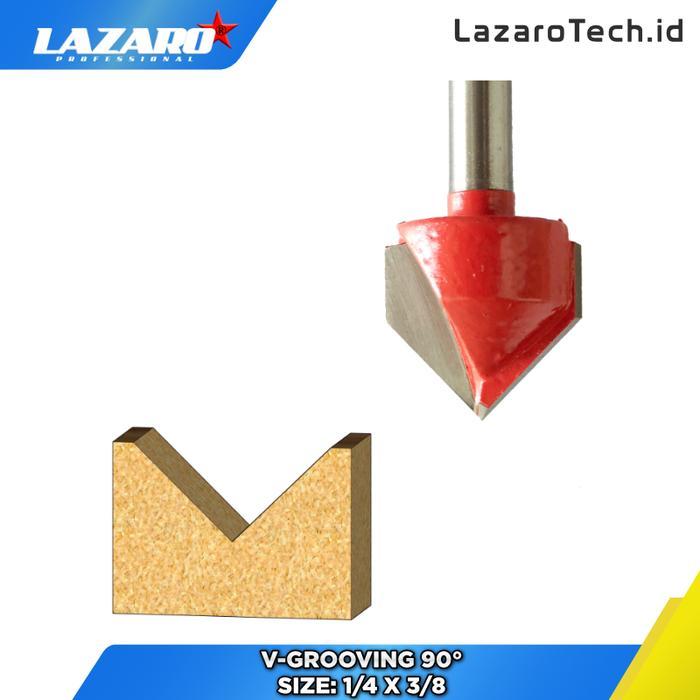 Mata Profil V Grooving Angle 90 LAZARO