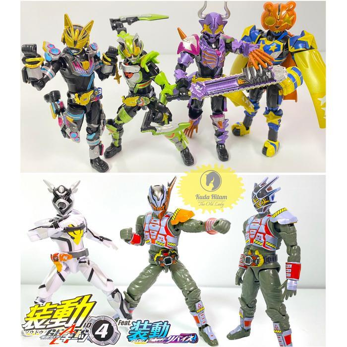SODO SO-DO KAMEN RIDER GEATS ID 4 TYCOON NA-GO BUFFA PUNK JACK FEVER KODE 1147