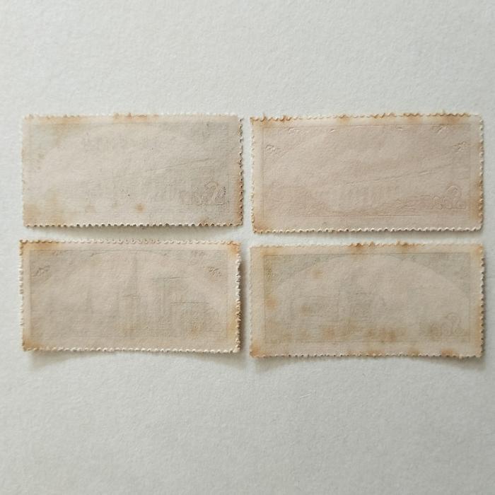 Perangko China Kuno S 5 800 Yuan 1952 Mint Set Lengkap 4 Lbr