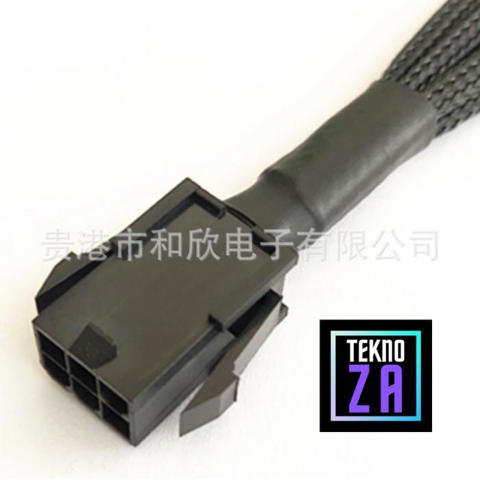 TECTNO- Fan Hub / Splitter 6Pin Female Pcie To 6X 4Pin Fan Connector