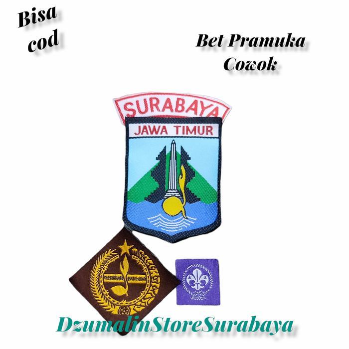 New- BET/BADGE Pramuka Laki laki Perempuan Jawa timur Surabaya