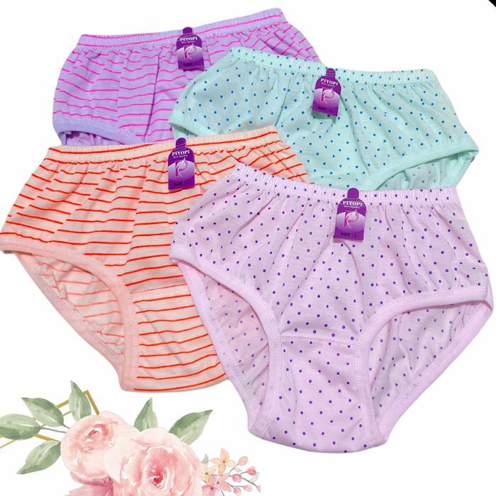 Celana Dalam Wanita Motif Polkadot Ecer L XL XXL CD Wanita Bintik