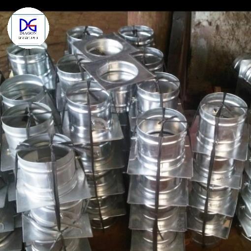 SPIGOT TOPI 8" DUMPER / SPIGOT DUCTING