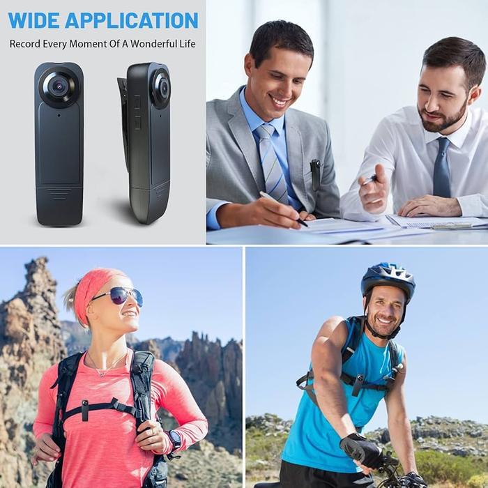 KAMERA PEMANTAU JARAK JAUH A18 KAMERA PEMANTAU JARAK JAUH WIFI, KLIP. CCTV WIRELESS CAMERA