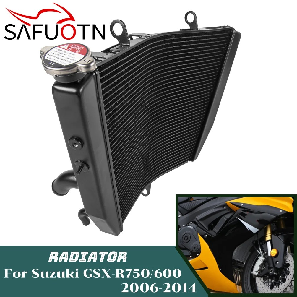 - Gsxr600 Gsxr750 Cooling Water Cooler Radiator For Suzuki Gsx-R600