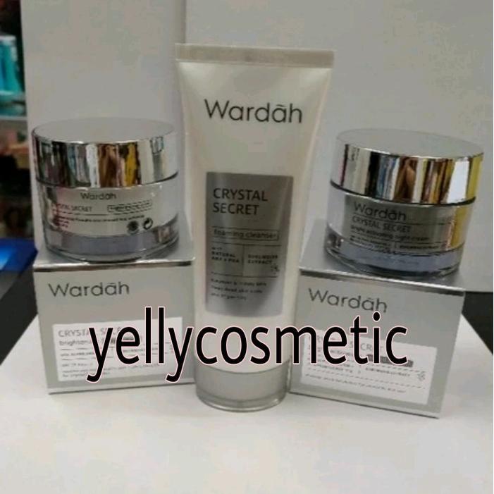 gss Cod Wardah Cristal Scret Penghilang Flek Hitam & Mencerahkan Kulit Wajah