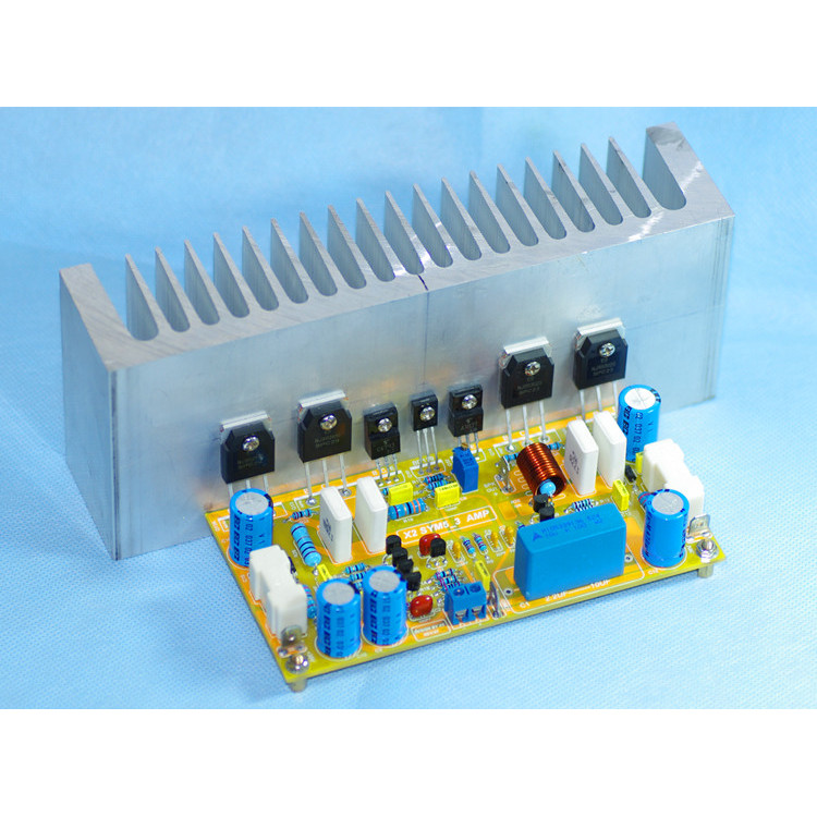 2 Pcs 200W Audio Amp Symasym5-3 Classic Circuit Bd139 + Njw0302 /