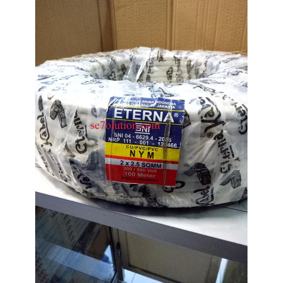 Eterna Kabel NYM 2x2.5 Per Meter