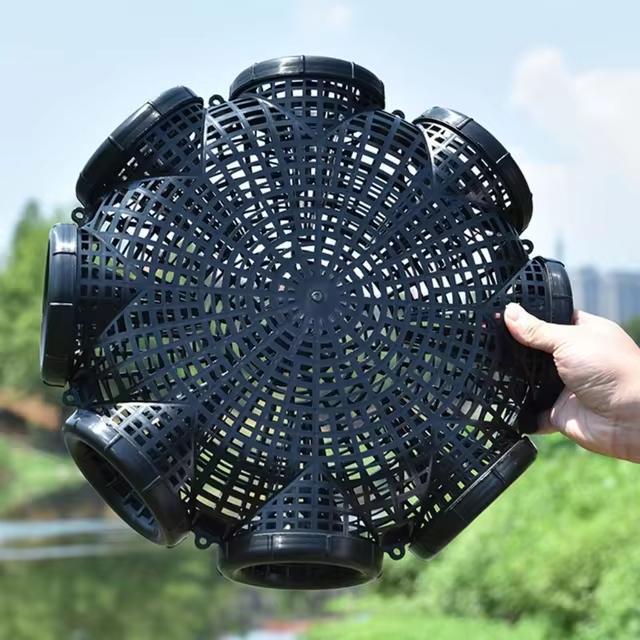 (Praktis) Kandang Pancing Belut Jumbo 8 Lubang / Memancing Jaring Perangkap Ikan / Udang / Bubu