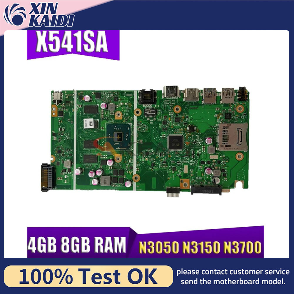 X541Sa Notebook Mainboard For Asus X541Sa A541Sa F541Sa R541Sa D541Sa Laptop Motherboard With