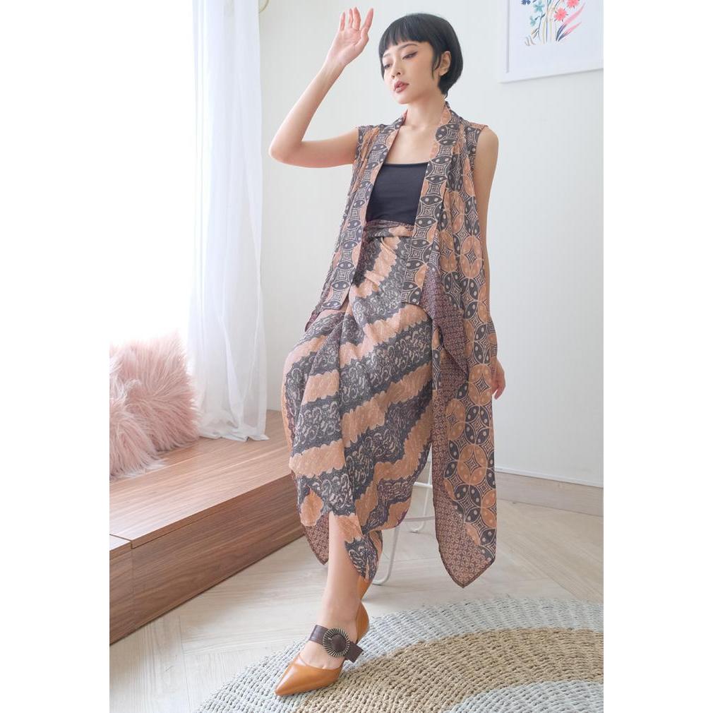 (COD) OUTER SET LUNIMA / BATIK SET PESTA / BATIK FORMAL VISCOSE