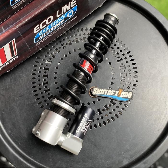 Shock Tabung YSS Black New Front & Rear Vespa Sprint Iget Primavera