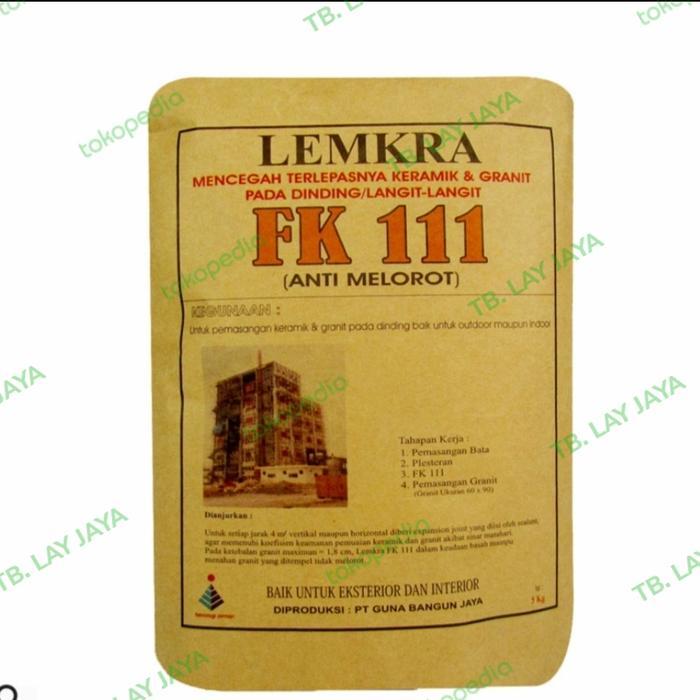 Lemkra FK111 / Semen anti melorot / Semen perekat keramik dinding 30kg