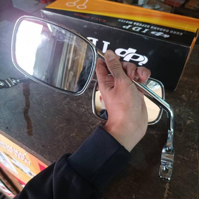 Spion Vespa Kotak Langsungan Chrome Idp Embos Vespa Super Sprint Px
